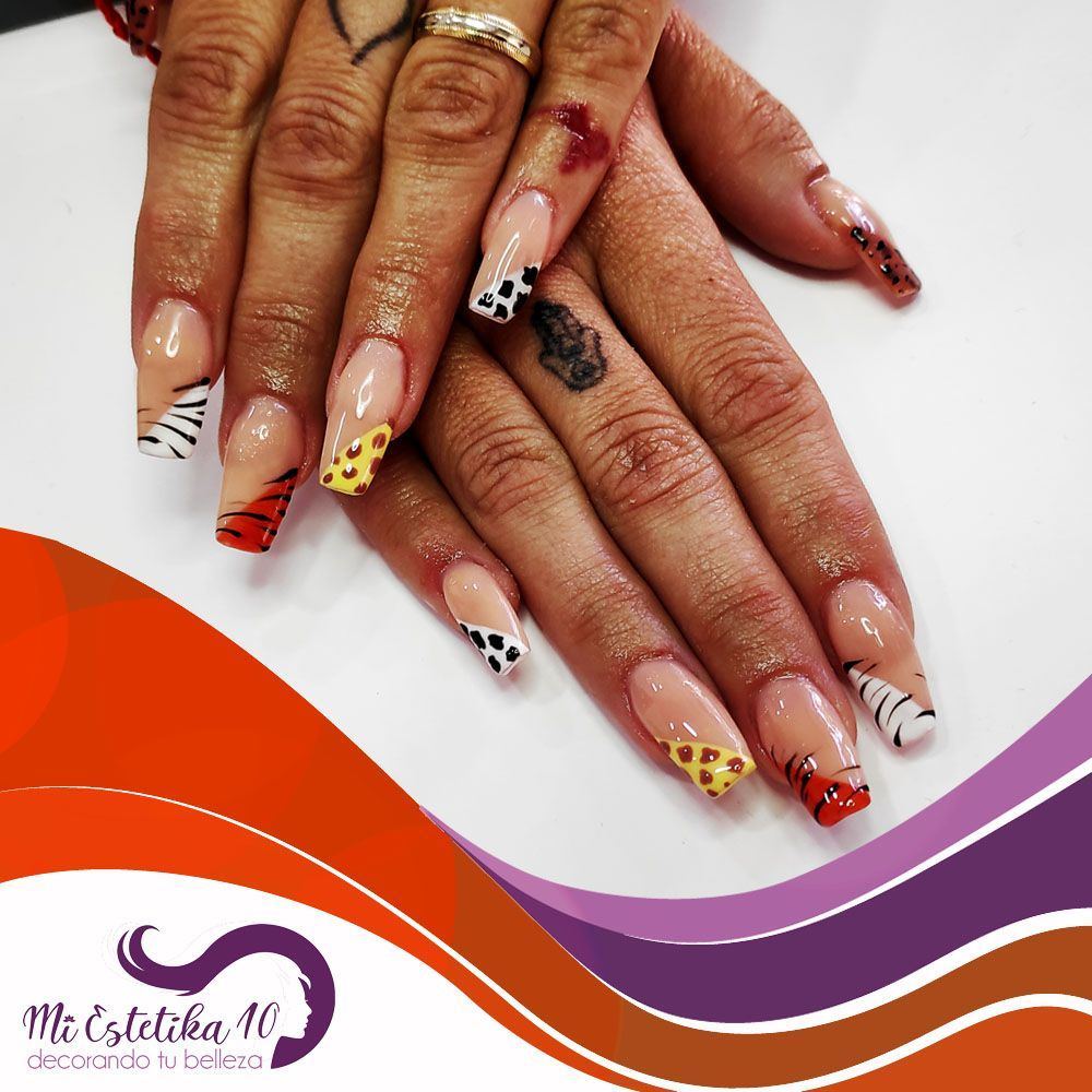 Unas-acrilicas-animal-print