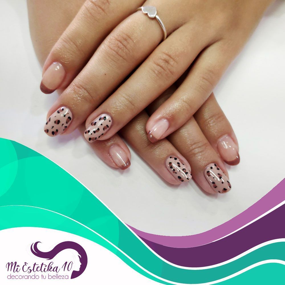 Unas-semipermanentes-animal-print-marrones