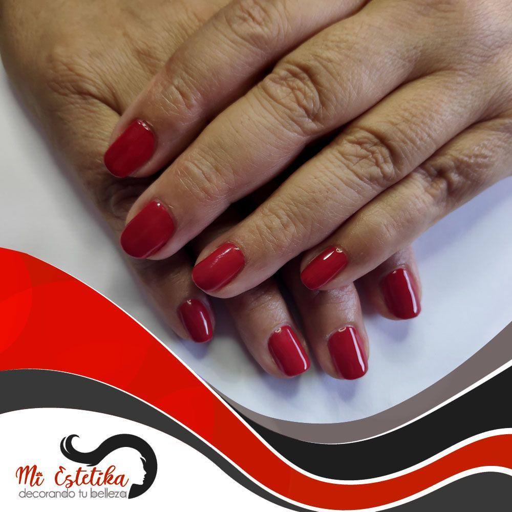 Unas-con-esmaltado-permanente-rojo-despues